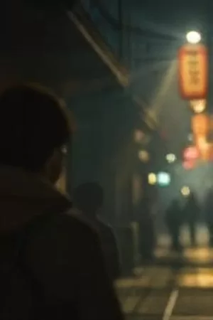《慢速列车》封面，夜行列车车窗外的流动灯光